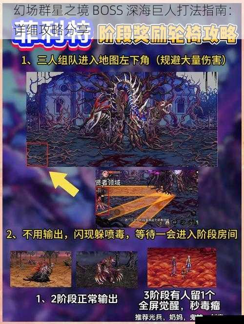 幻场群星之境 BOSS 深海巨人打法指南:详细攻略分享