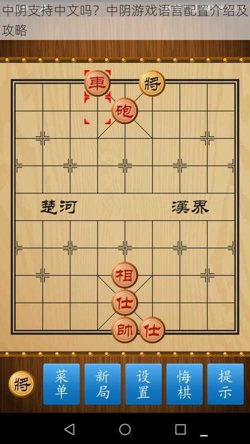 中阴支持中文吗?中阴游戏语言配置介绍及攻略