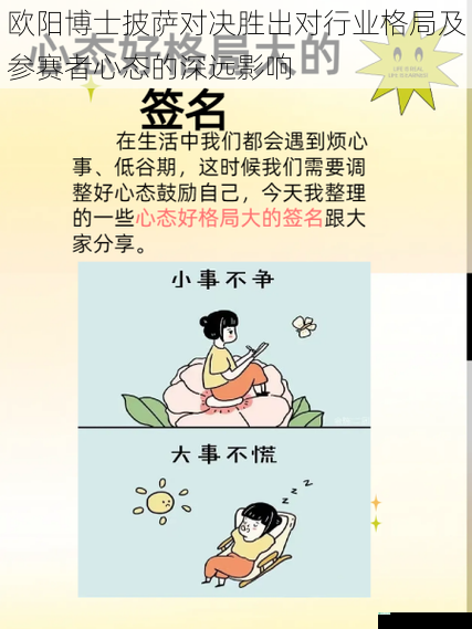 欧阳博士披萨对决胜出对行业格局及参赛者心态的深远影响