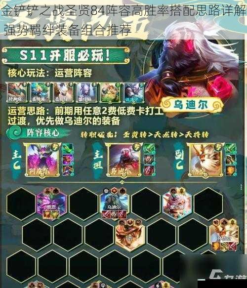 金铲铲之战圣贤84阵容高胜率搭配思路详解 强势羁绊装备组合推荐