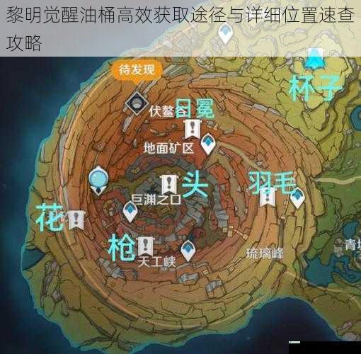 黎明觉醒油桶高效获取途径与详细位置速查攻略