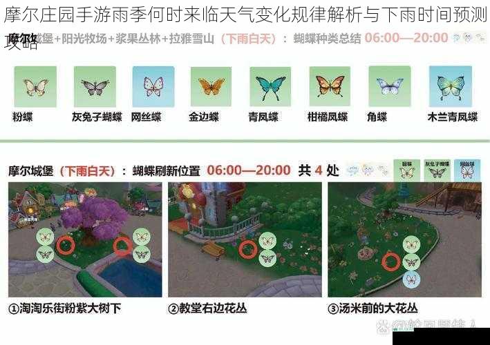 摩尔庄园手游雨季何时来临天气变化规律解析与下雨时间预测攻略