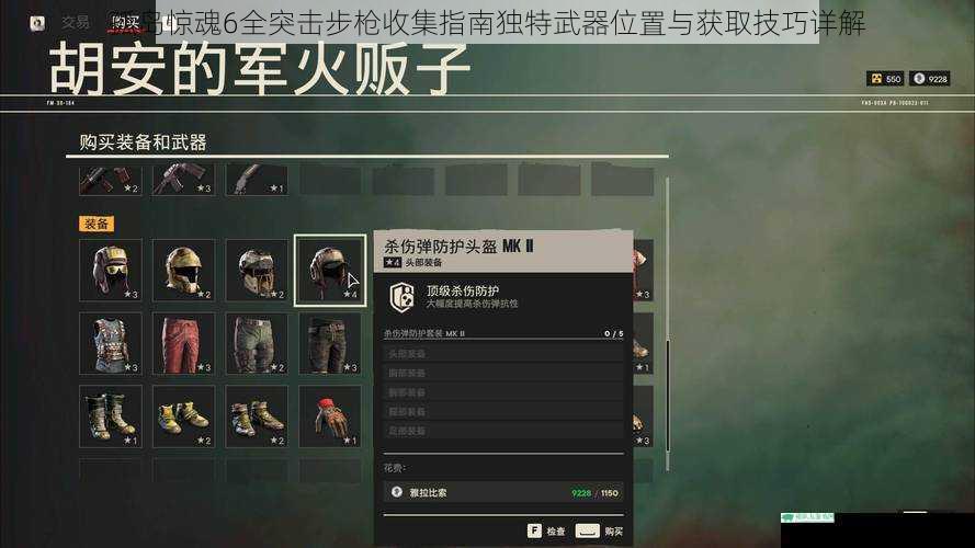 孤岛惊魂6全突击步枪收集指南独特武器位置与获取技巧详解