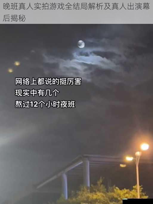 晚班真人实拍游戏全结局解析及真人出演幕后揭秘