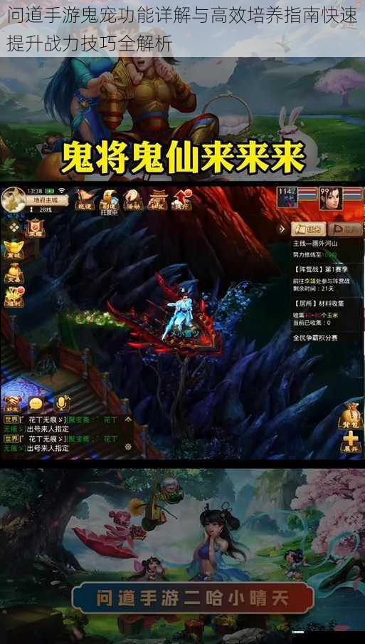 问道手游鬼宠功能详解与高效培养指南快速提升战力技巧全解析