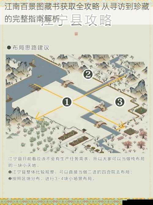 江南百景图藏书获取全攻略 从寻访到珍藏的完整指南解析