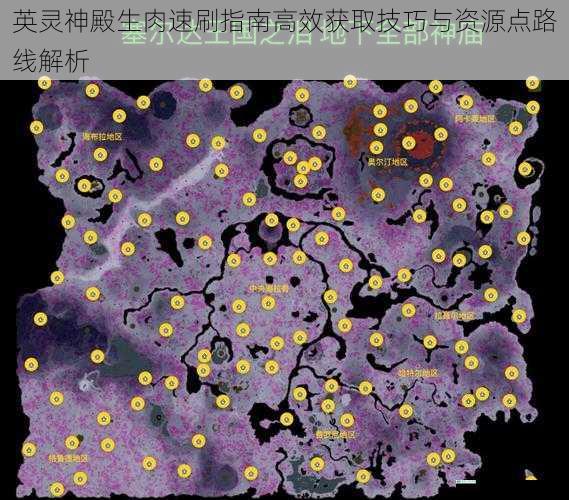 英灵神殿生肉速刷指南高效获取技巧与资源点路线解析