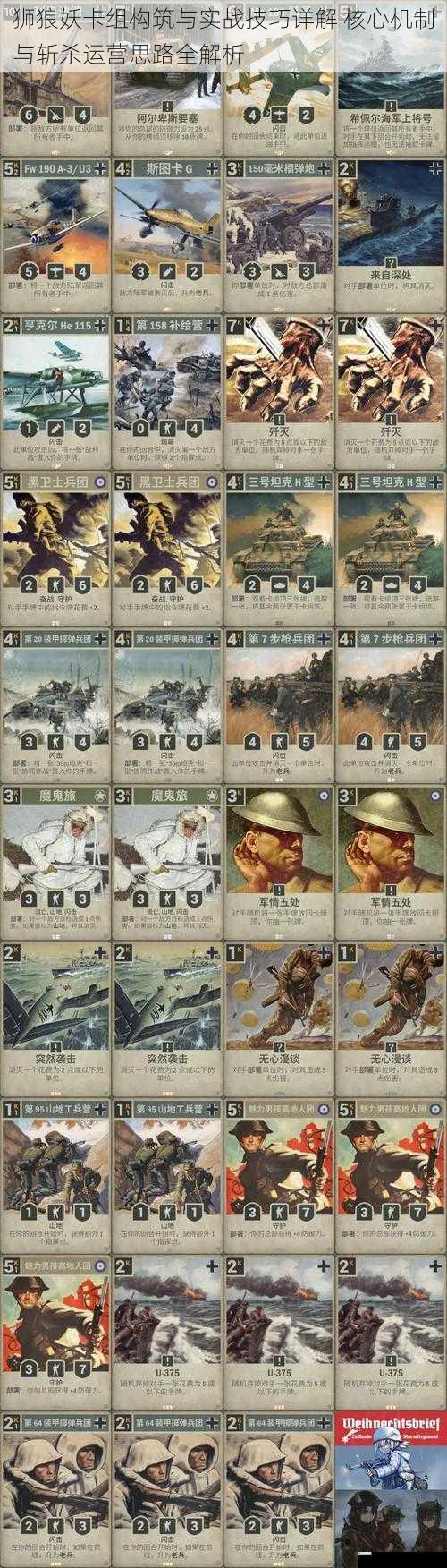 狮狼妖卡组构筑与实战技巧详解 核心机制与斩杀运营思路全解析