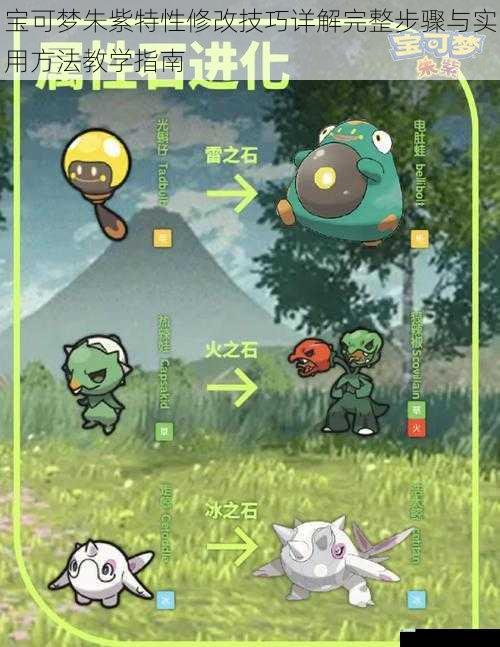 宝可梦朱紫特性修改技巧详解完整步骤与实用方法教学指南