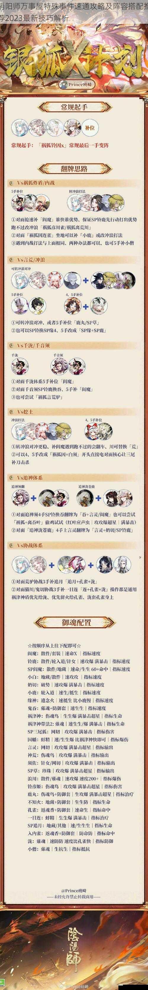 阴阳师万事屋特殊事件速通攻略及阵容搭配推荐2023最新技巧解析