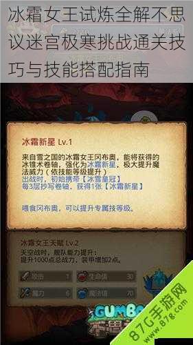 冰霜女王试炼全解不思议迷宫极寒挑战通关技巧与技能搭配指南
