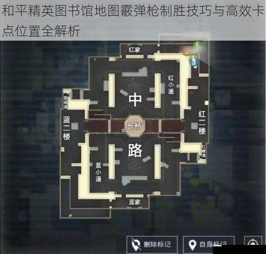 和平精英图书馆地图霰弹枪制胜技巧与高效卡点位置全解析