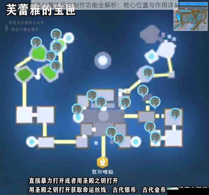 创造与魔法后台制作功能全解析：核心位置与作用详解