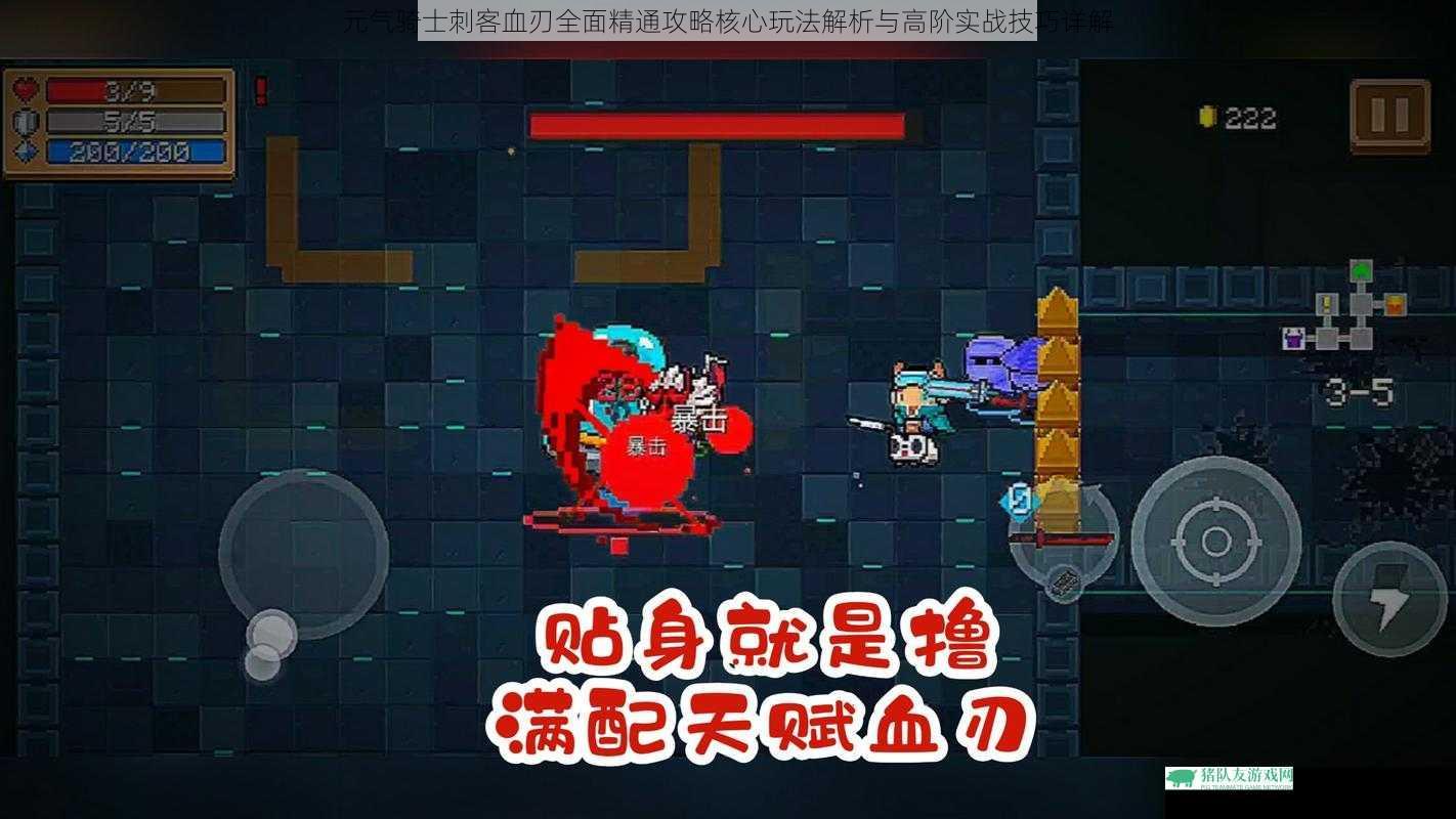 元气骑士刺客血刃全面精通攻略核心玩法解析与高阶实战技巧详解