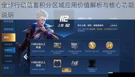 全球行动信誉积分区域应用价值解析与核心功能说明