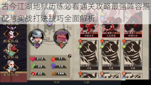 古今江湖地狱历练必看通关攻略最强阵容搭配与实战打法技巧全面解析