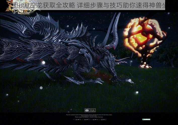 妄想山海应龙获取全攻略 详细步骤与技巧助你速得神兽坐骑