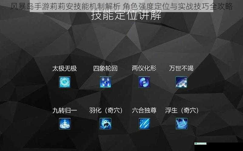风暴岛手游莉莉安技能机制解析 角色强度定位与实战技巧全攻略