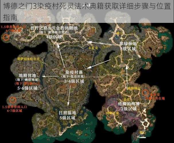 博德之门3染疫村死灵法术典籍获取详细步骤与位置指南