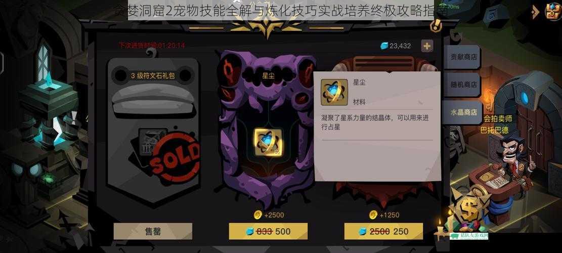 贪婪洞窟2宠物技能全解与炼化技巧实战培养终极攻略指南